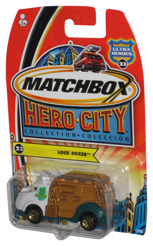 Matchbox Hero City Collection (2003) Ultra Heroes Lock Boxer Toy Vehicle #23