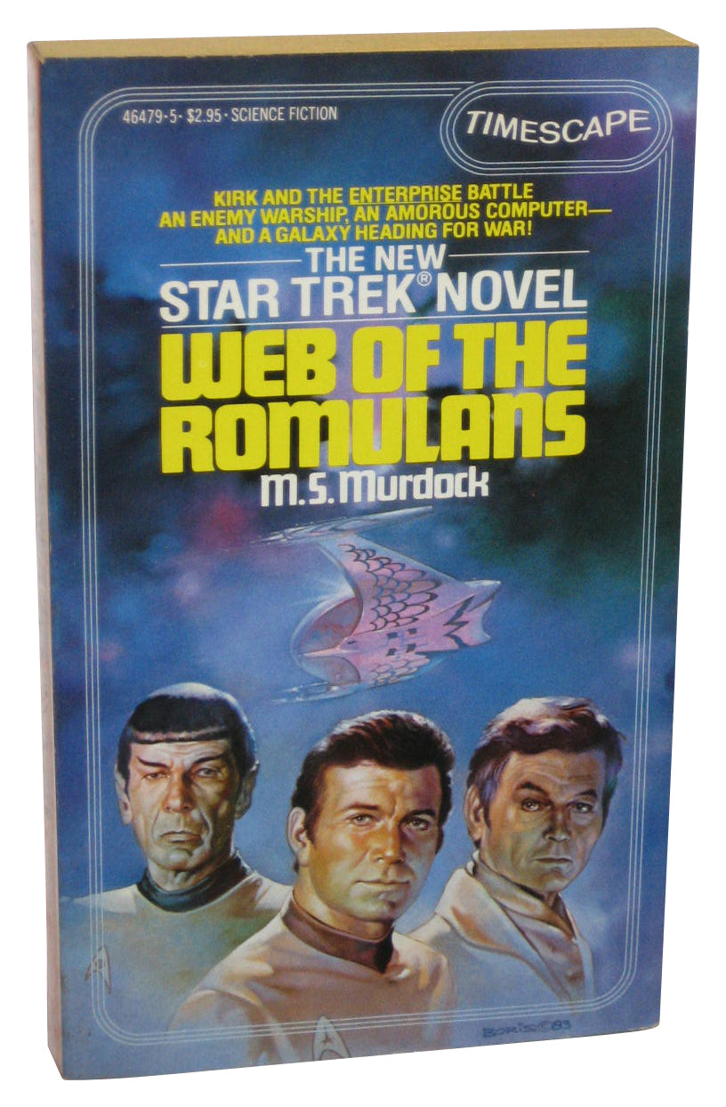 Star Trek Web of the Romulans (1983) Paperback Book No. 10
