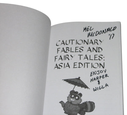 Cautionary Fables & Fairytales Asia Edition Paperback Book - (Signed)