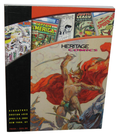 Heritage Comics Signature Auction Apr 2-3 New York (2004) Paperback Book #810