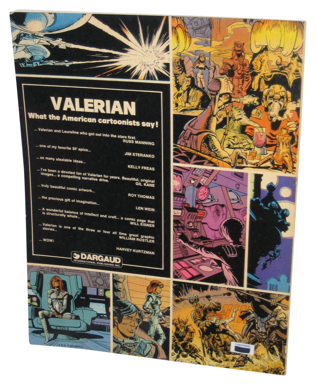 Heroes of The Equinox Valerian Series (1983) Dargaud Paperback Book