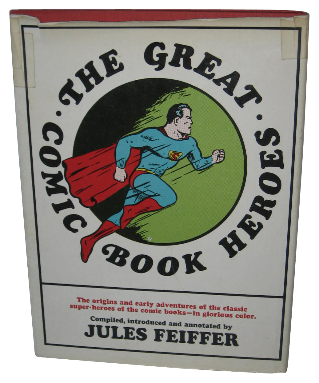 DC The Great Comic Book Heroes Superman (1965) Hardcover Book