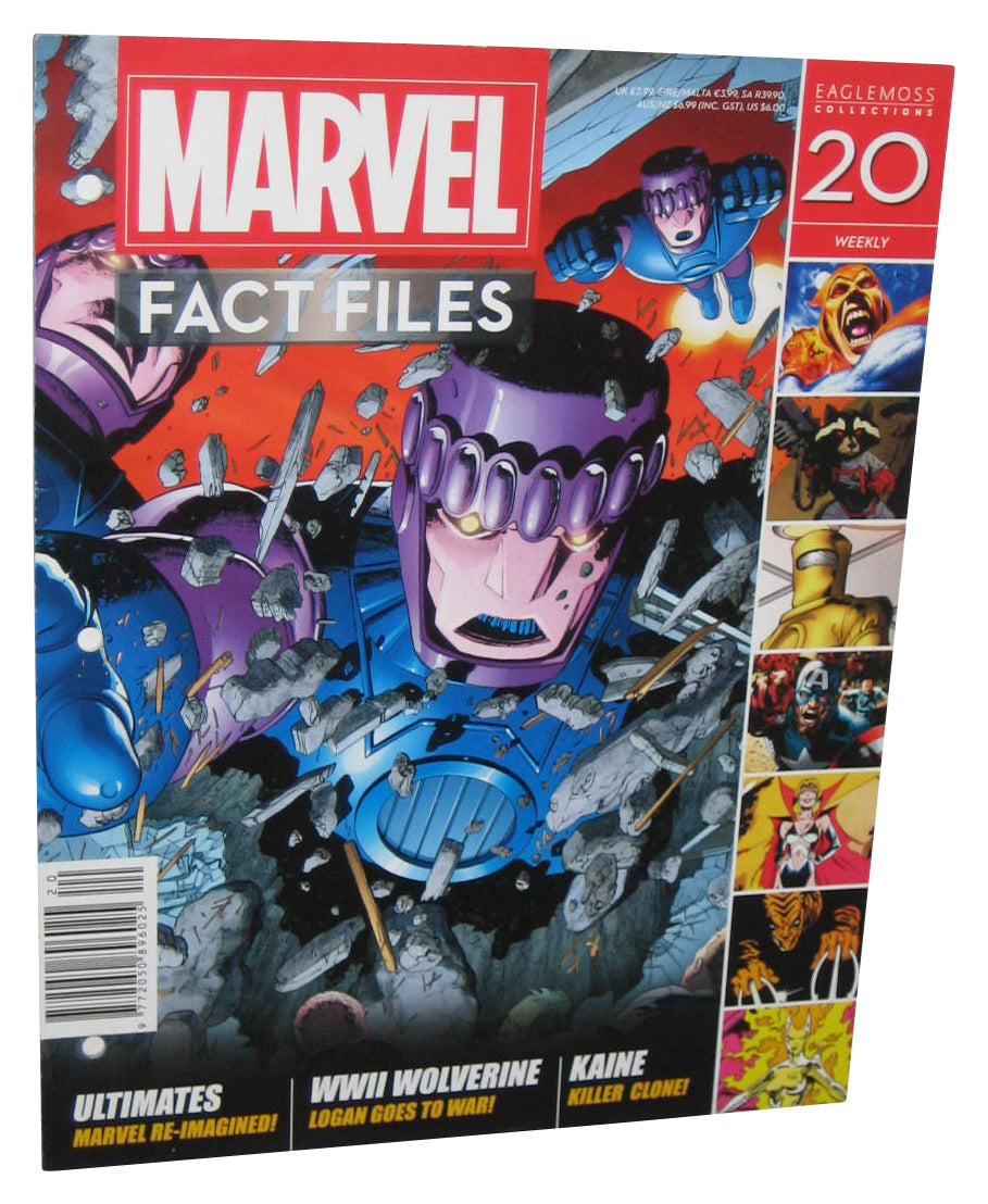 Marvel Fact Files Eaglemoss Collection Vol. 20 Weekly Paperback Book - (Sentinel Cover)