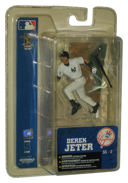 MLB Baseball Derek Jeter Yankees (2007) Series 5 McFarlane Toys 3-Inch Figure - (Yellow Plastic)