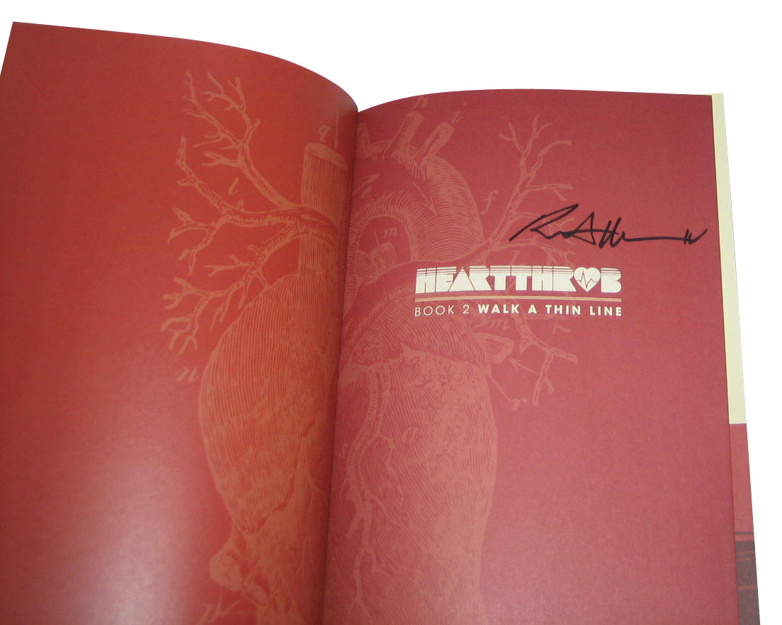 Heart Throb Vol. 2 Walk A Thin Line Vol. 2 Oni Press (2018) Paperback Book - (Signed)