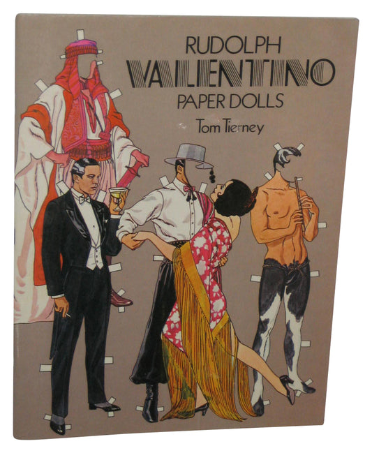 Tim Tierney Rudolph Valentino Paper Dolls (1979) Dover Paperback Book