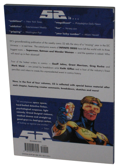 DC Comics 52 Volume 1 Graphic Novel Paperback Book - (Grant Morrison)