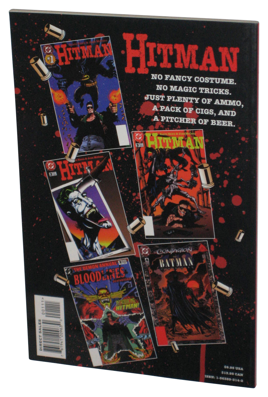 DC Comics Hitman Vol. 1 A Rage In Arkham (2009) Paperback Book