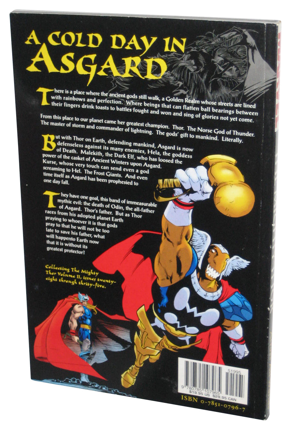 Marvel Comics Thor Across All Worlds (2001) Paperback Book