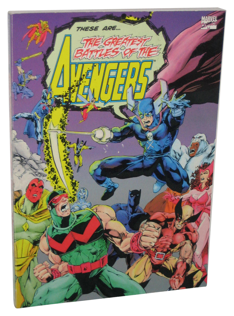 Marvel Comics Greatest Battles of The Avengers (1993) Paperback Book