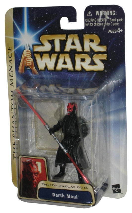 Star Wars The Phantom Menace (2003) Darth Maul Theed Hanger Duel Figure