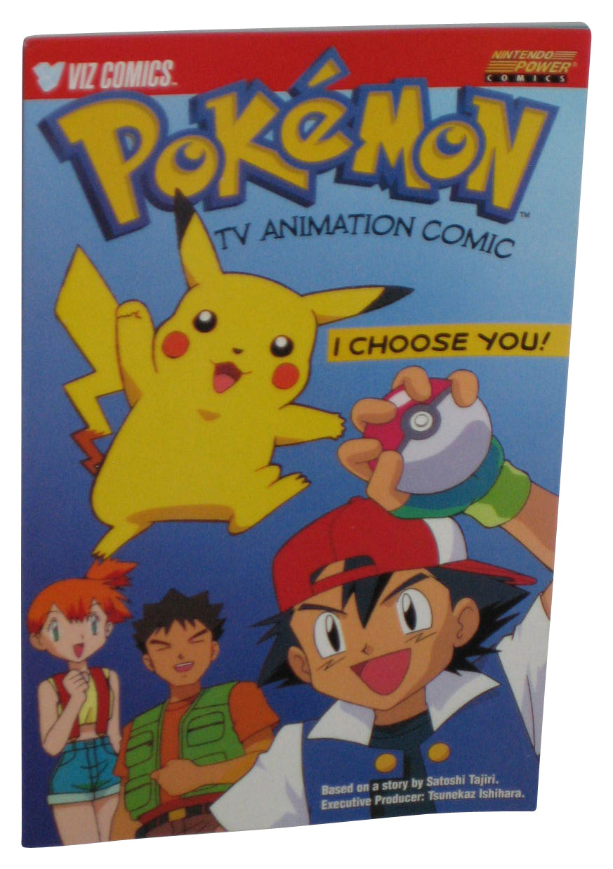Pokemon TV Animation Nintendo Power (1999) Viz Comic I Choose You Paperback Book