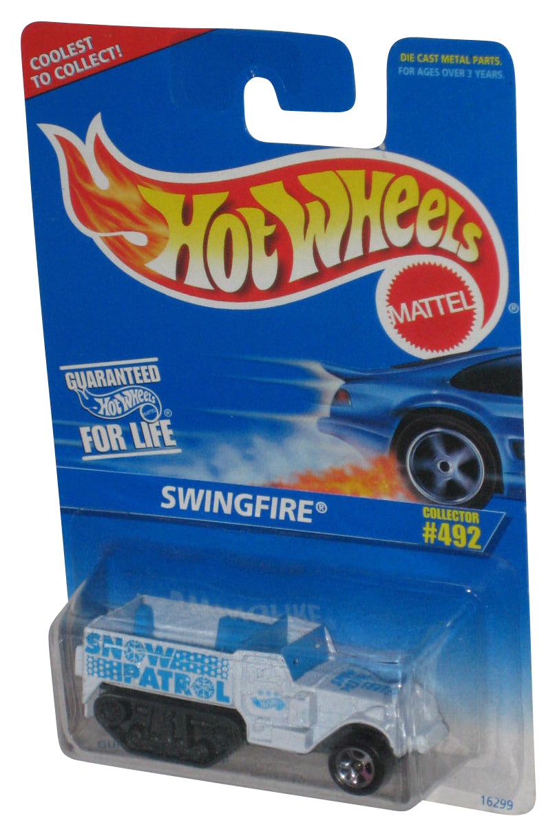 Hot Wheels Swingfire Snow Patrol (1995) Mattel Toy Car #492