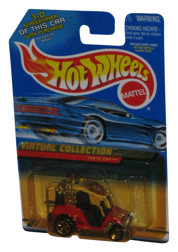 Hot Wheels Virtual Collection (2000) Tee'd Off Red Toy Car #117