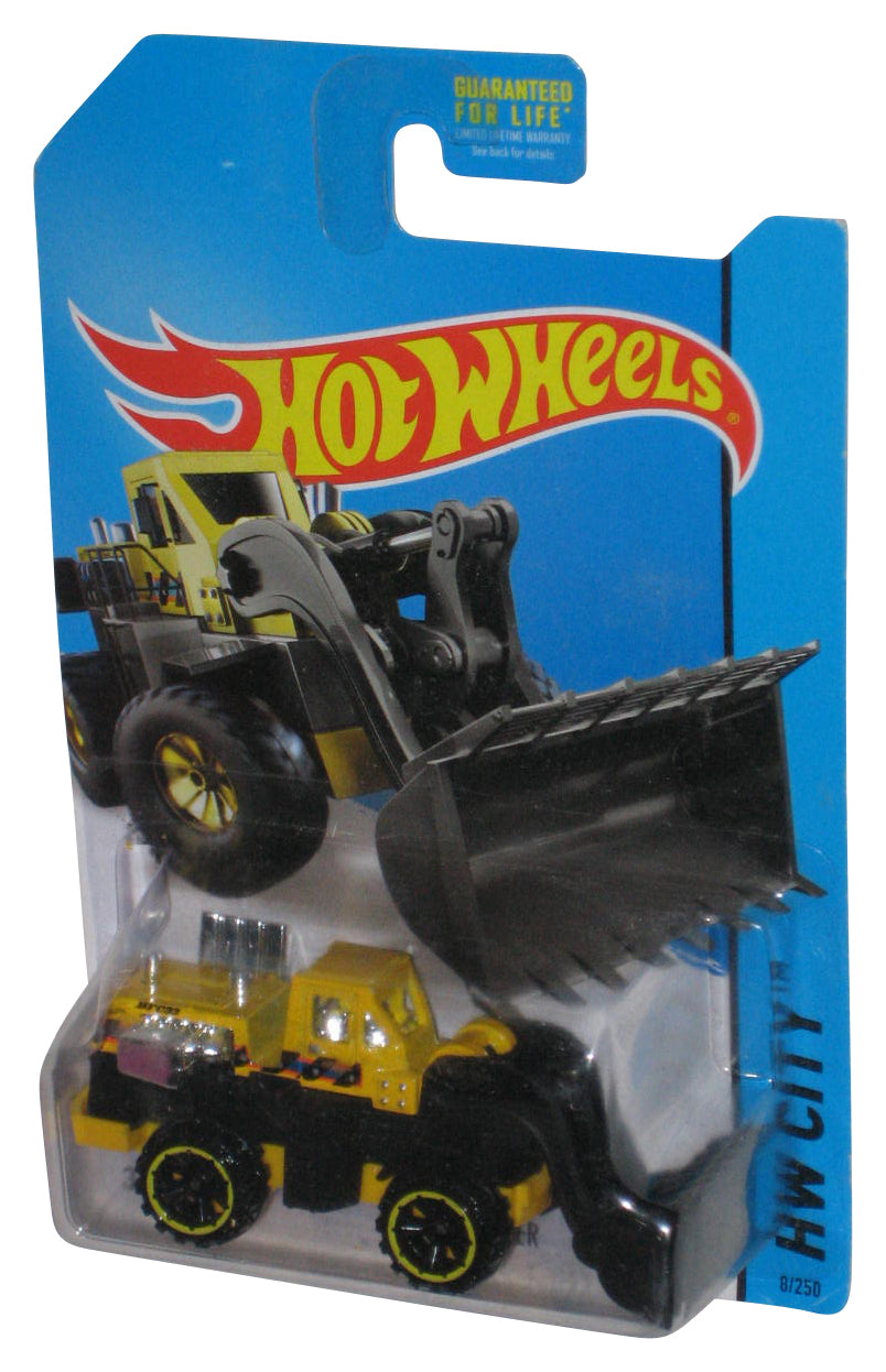 Hot Wheels HW City (2013) Yellow Wheel Loader Construction Toy 8/250