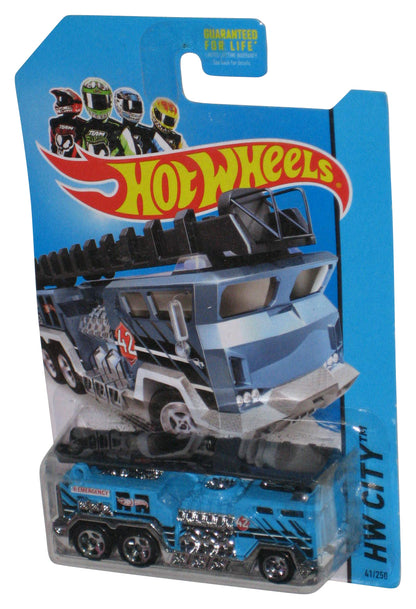 Hot Wheels HW City (2013) Blue 5 Alarm Die-Cast Toy Truck 41/250