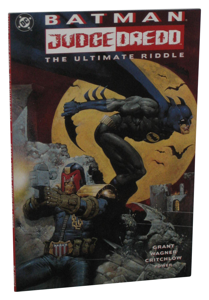 DC Comics Batman and Judge Dredd The Ultimate Riddle (1995) Paperback Book
