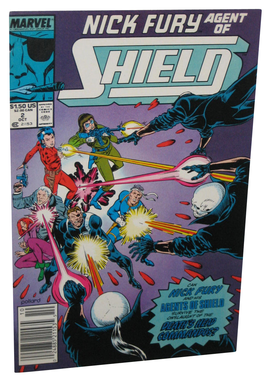 Marvel Comics Nick Fury Agent of Shield (1989) Comic Book Issue #2
