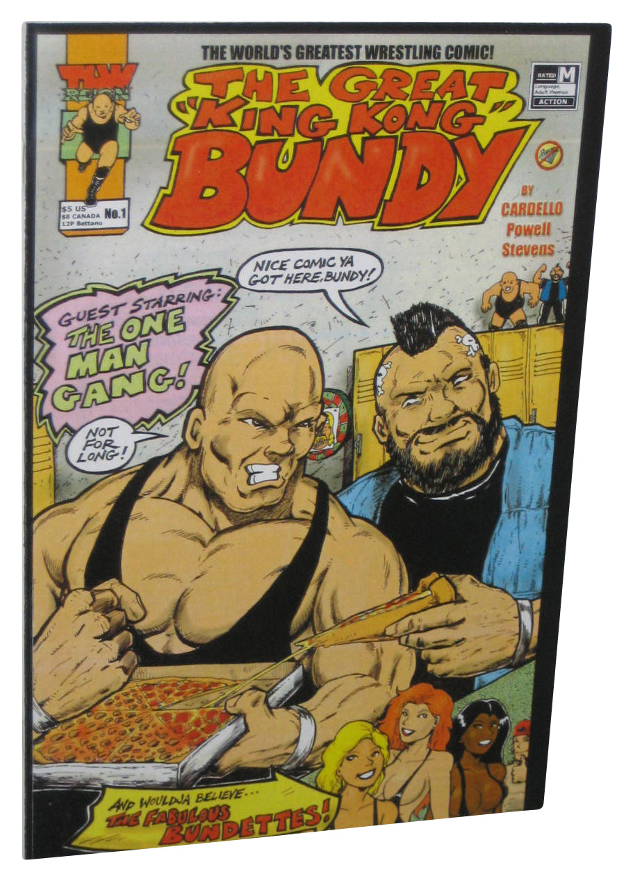 The Great King Kong Bundy Wrestling TLW Comic Book Issue #1