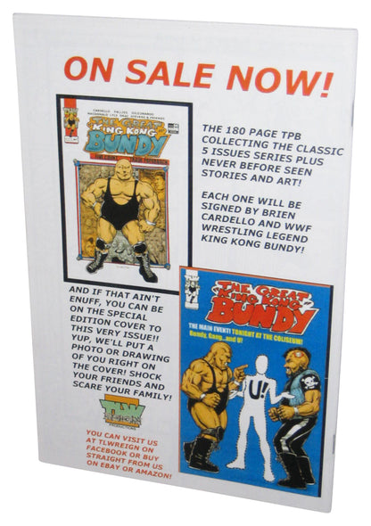 The Great King Kong Bundy Wrestling TLW Comic Book Issue #1
