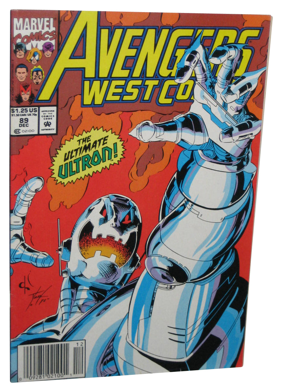 Marvel Avengers West Coast Acts of Vengeance (1992) Comic Book Issue #89