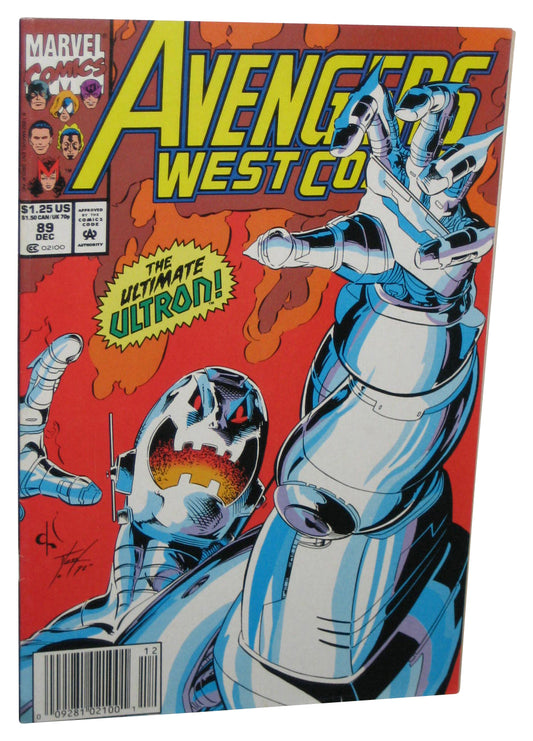 Marvel Avengers West Coast Acts of Vengeance (1992) Comic Book Issue #89