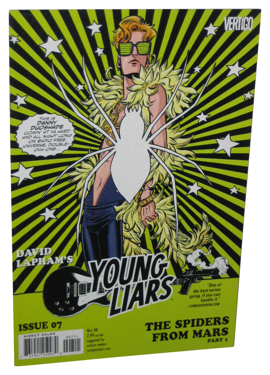 Young Liars The Spiders From Mars Vertigo Comic Book Issue #7