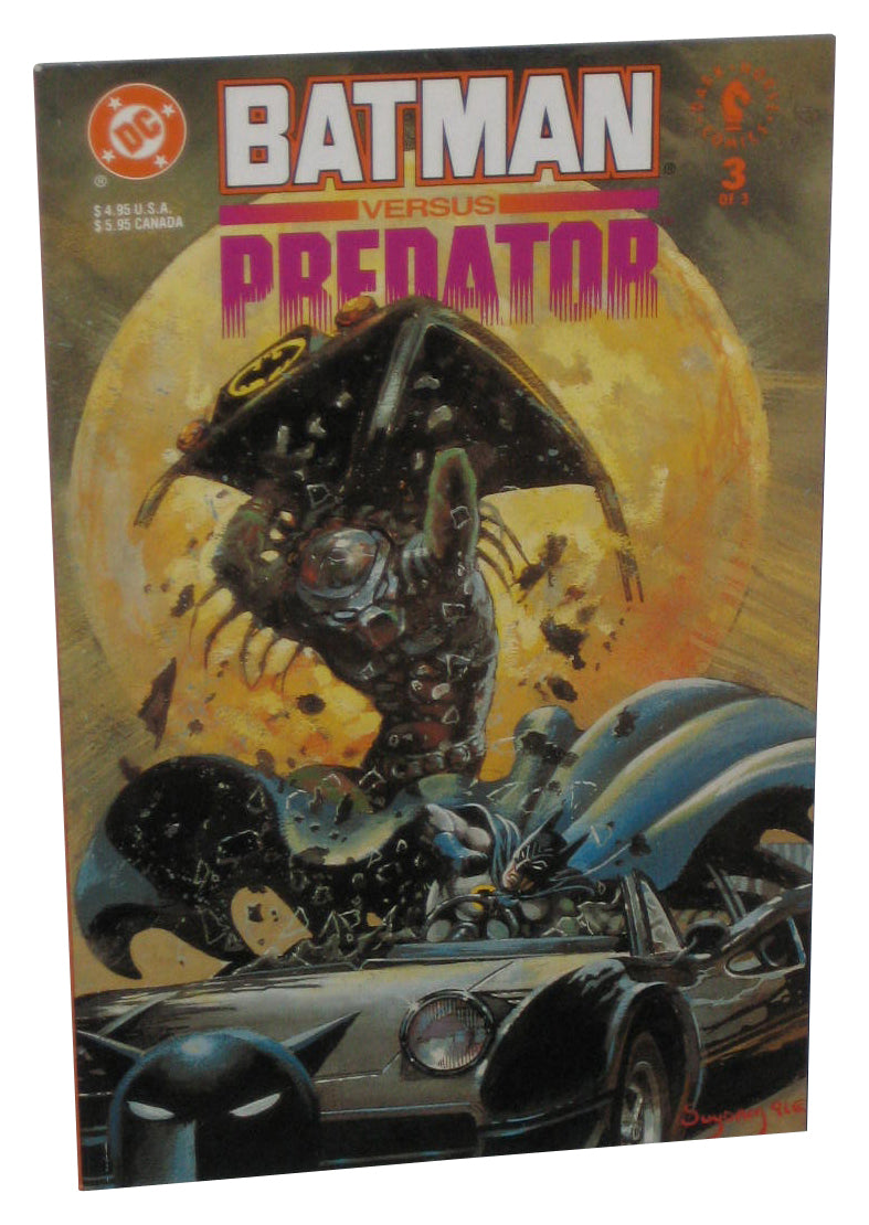 DC Comics Batman Versus Predator (2003) Dark Horse Paperback Book #3