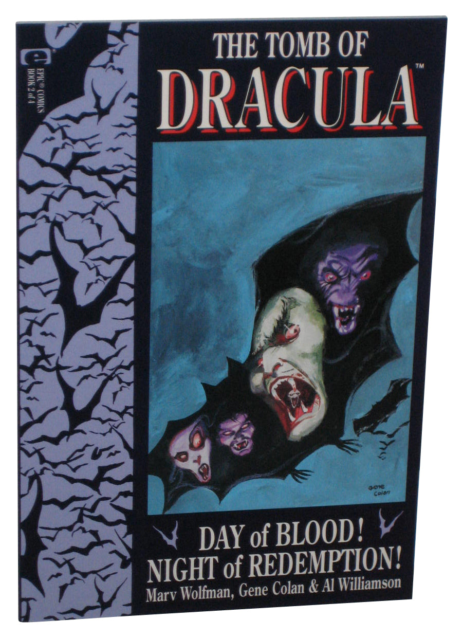 Tomb of Dracula No. 2 Day of Blood Night of Redemption (1991) Paperback Book