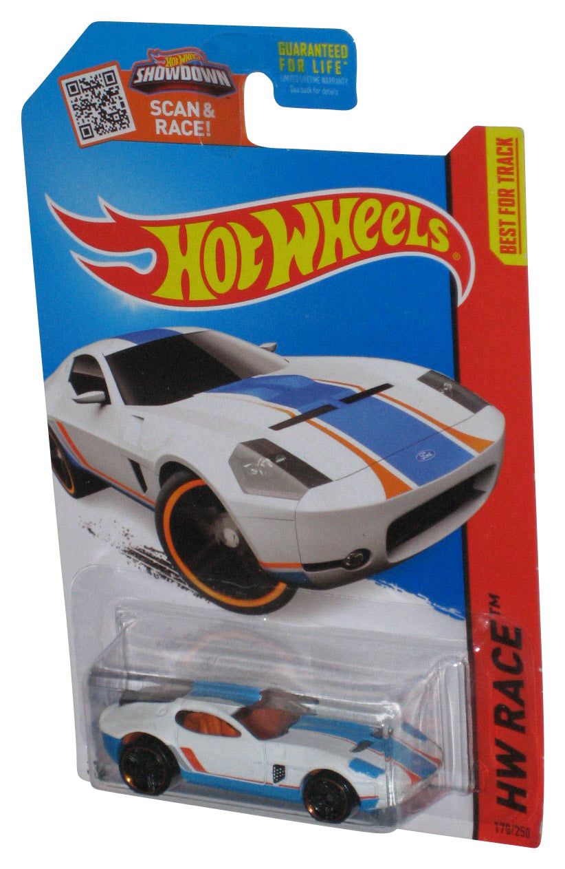 Hot Wheels HW Race (2013) White Ford Shelby GR-1 Concept Toy Car 178/250
