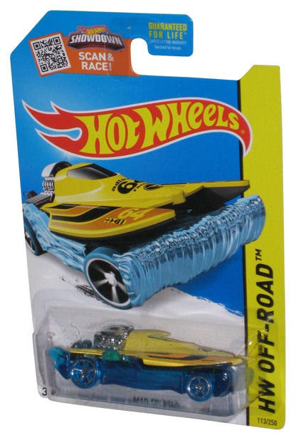 Hot Wheels HW Off-Road (2013) Yellow & Blue Mad Splash Toy Car 113/250