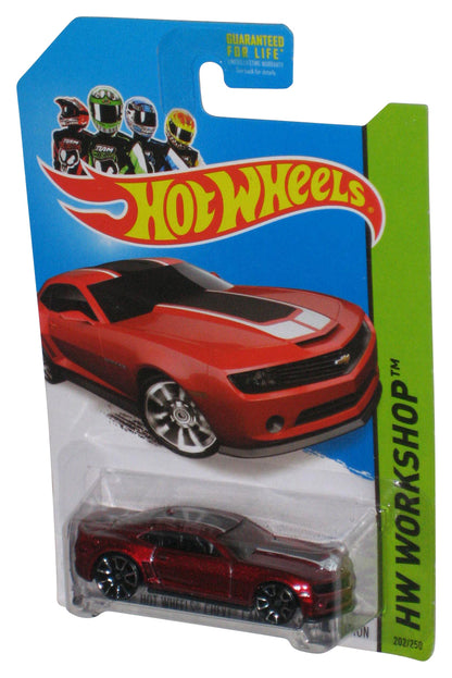 Hot Wheels HW Workshop (2013) Red Chevy Camaro Special Edition Toy Car 202/250