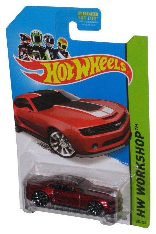 Hot Wheels HW Workshop (2013) Red Chevy Camaro Special Edition Toy Car 202/250