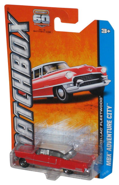 Matchbox MBX Adventure City (2012) Red 1955 Cadillac Fleetwood Toy Car 13/120