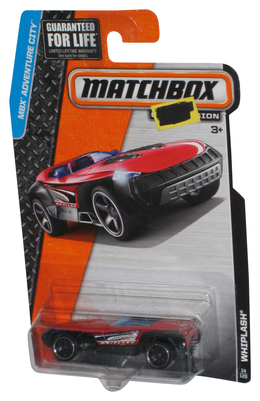 Matchbox MBX Adventure City (2014) Red Whiplash Toy Car 14/120