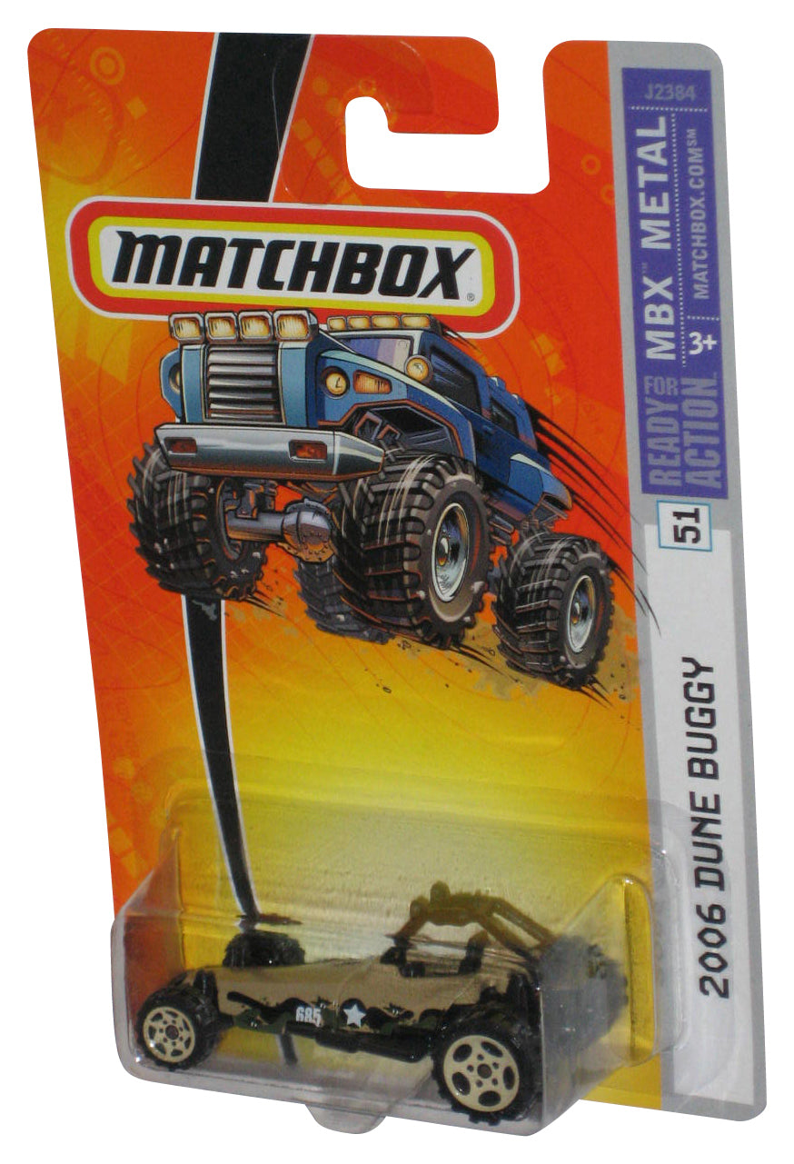 Matchbox MBX Metal (2005) Beige 2006 Dune Buggy Toy Car #51