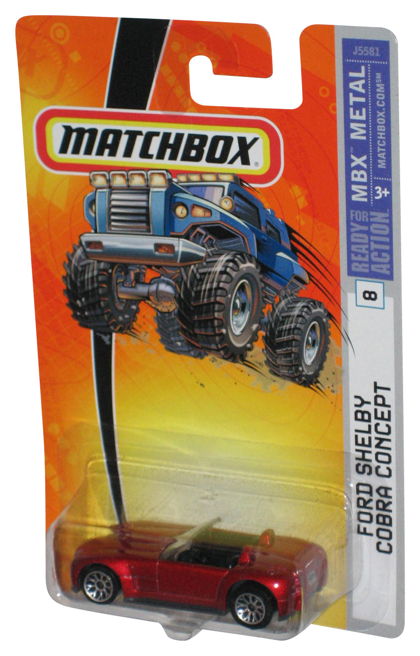 Matchbox MBX Metal (2005) Red Ford Shelby Cobra Concept Toy Car #8