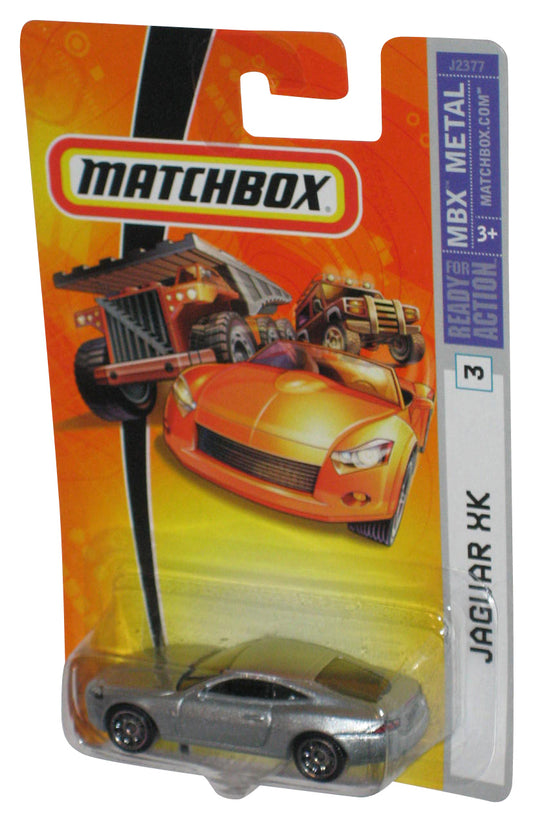 Matchbox MBX Metal (2006) Silver Jaguar XK Die-Cast Toy Car #3