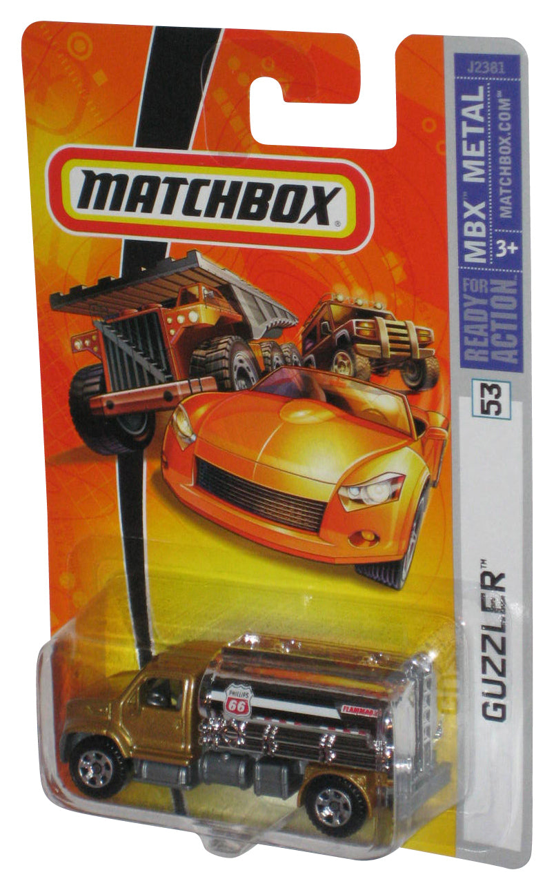 Matchbox MBX Metal (2006) Gold Guzzler Die-Cast Toy Truck #53