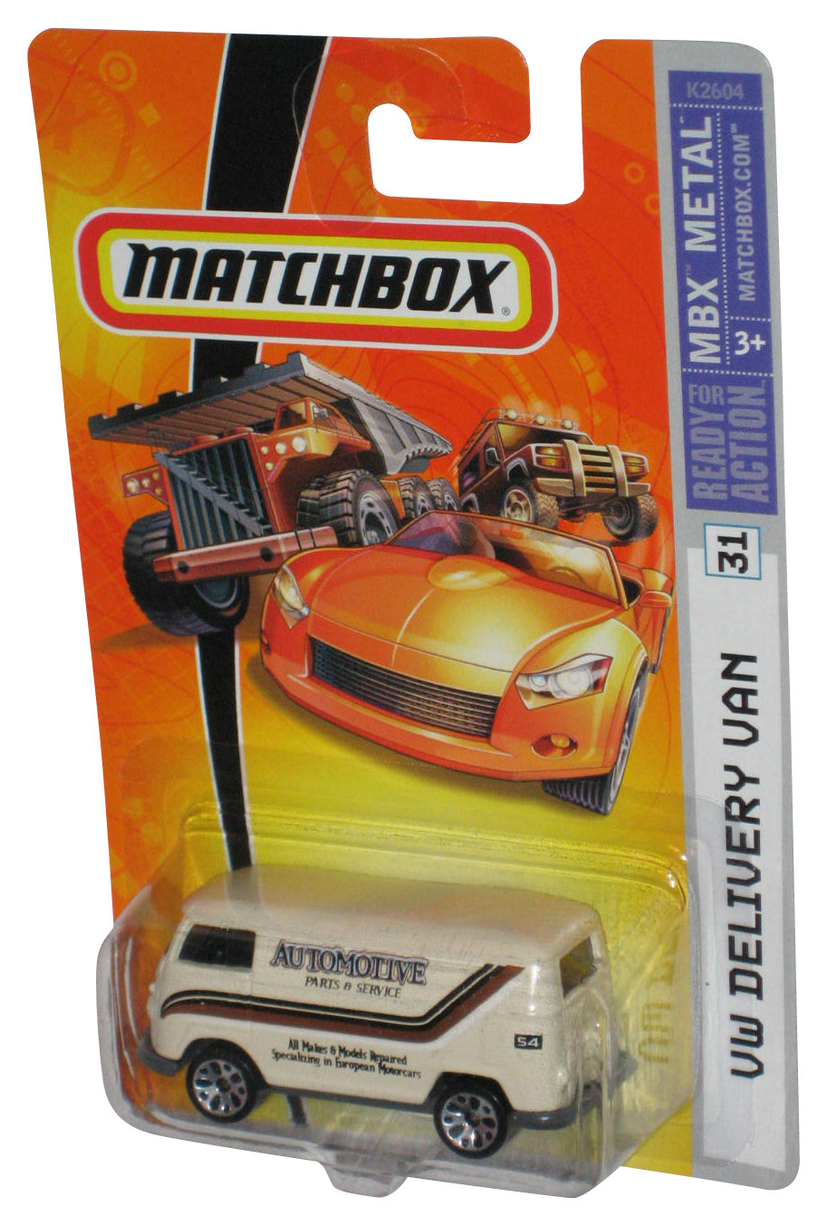 Matchbox MBX Metal (2006) White VW Delivery Van Toy #31 - (Automotive Parts & Service)