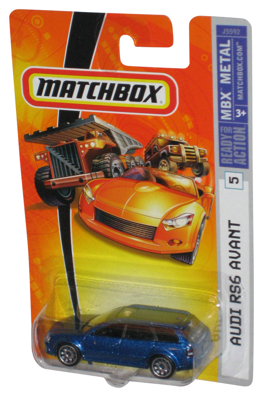 Matchbox MBX Metal (2006) Blue Audi RS6 Avant Die-Cast Toy Car #5