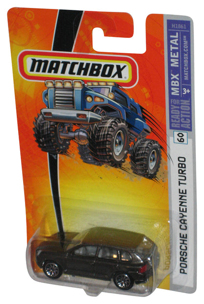 Matchbox MBX Metal (2006) Charcoal Porsche Cayenne Turbo Toy Car #60