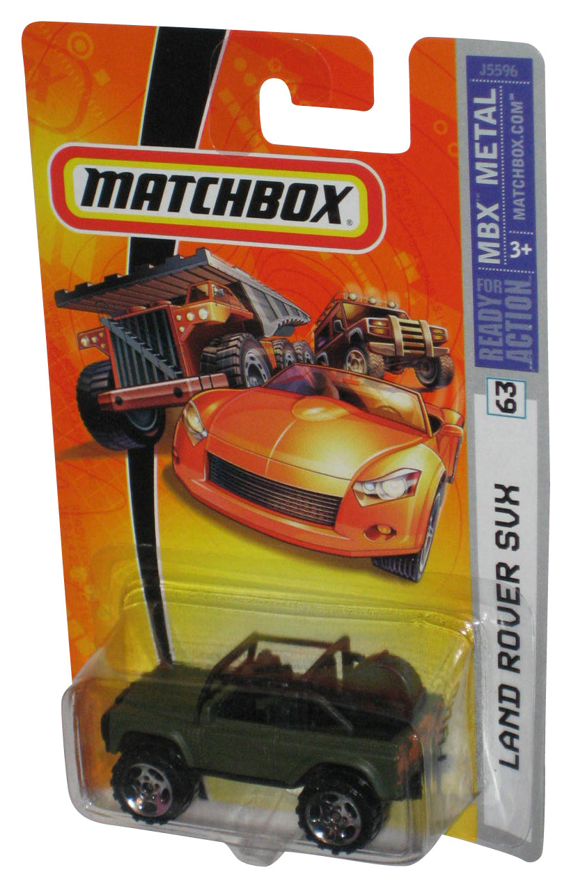 Matchbox MBX Metal (2006) Green Land Rover SVX Toy Car #63