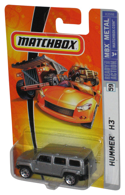 Matchbox MBX Metal (2006) Silver Hummer H3 Toy Truck #59