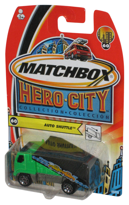 Matchbox Hero City Collection (2003) Green Auto Shuttle Toy #60