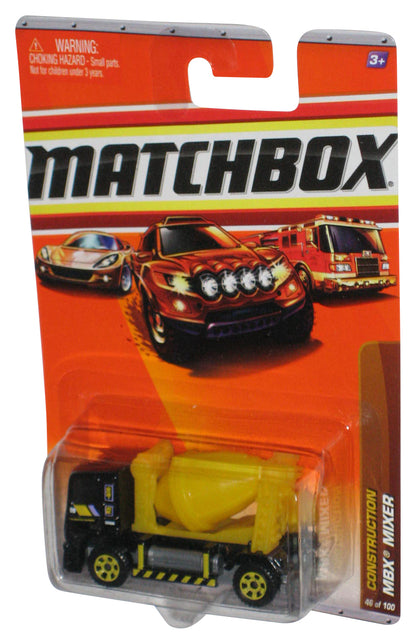 Matchbox Construction MBX Mixer (2009) Blue & Yellow Toy #46/100