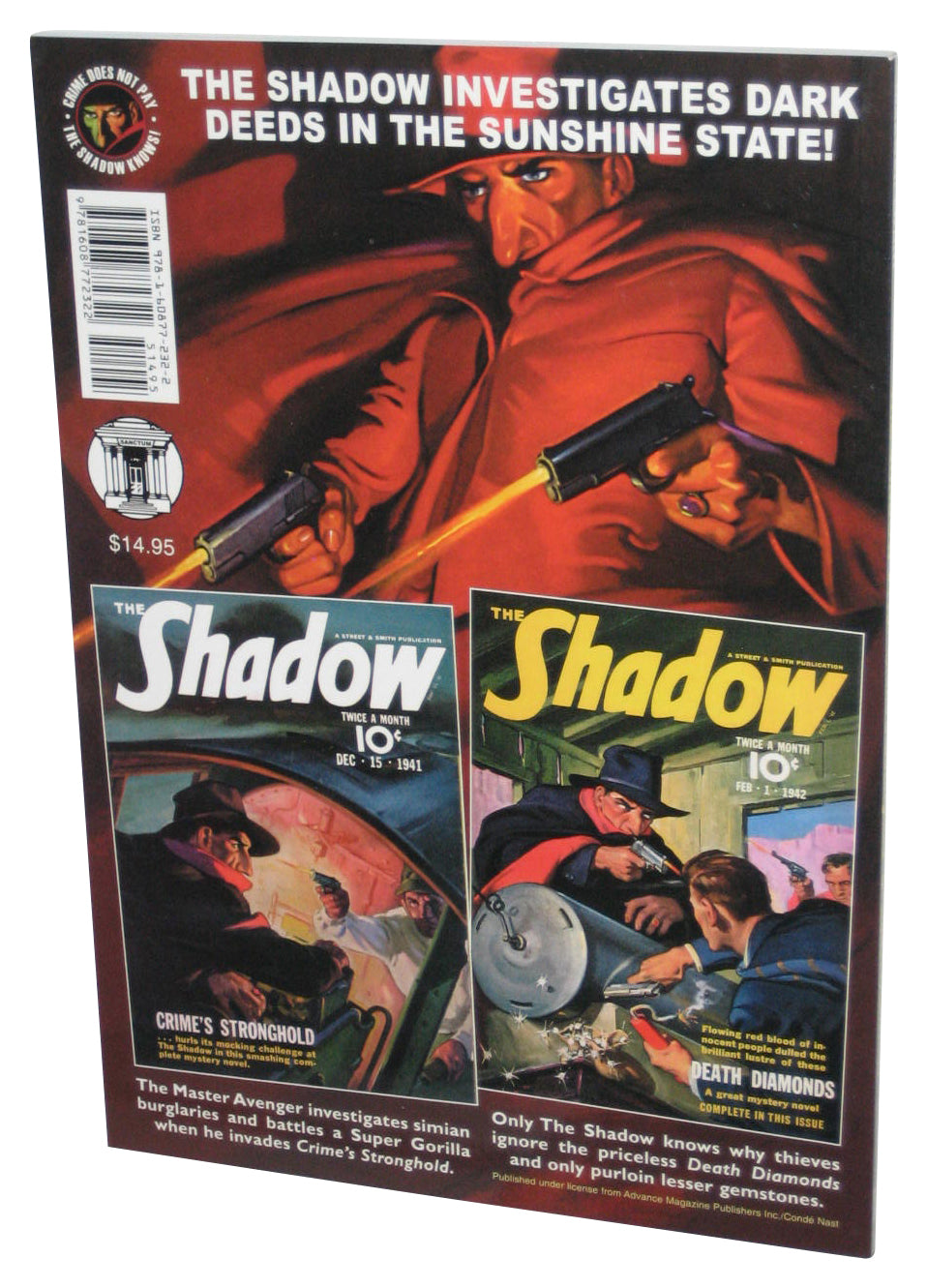 The Shadow Death Diamonds & Crime's Stronghold (2017) Paperback Book #119
