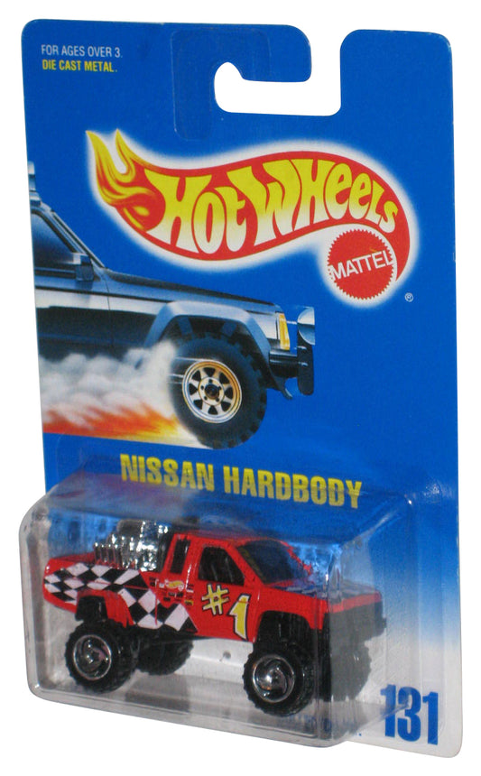 Hot Wheels Nissan Hardbody (1991) Red Toy Truck #131