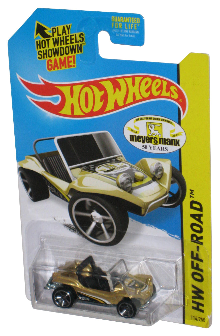Hot Wheels HW Off-Road (2013) Meyers Manx Gold Toy Car 114/250