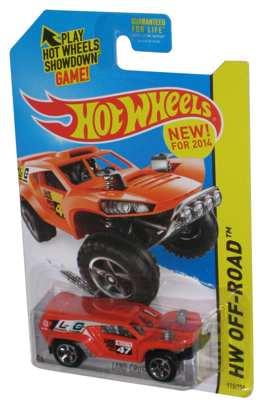 Hot Wheels HW Off-Road (2013) Orange Land Crusher Toy Car 115/250